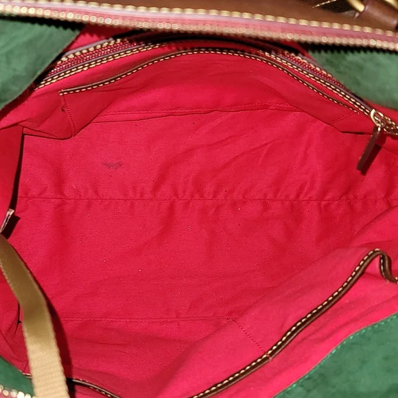 Dooney & Bourke Brown Leather Tote - Picture 4 of 9